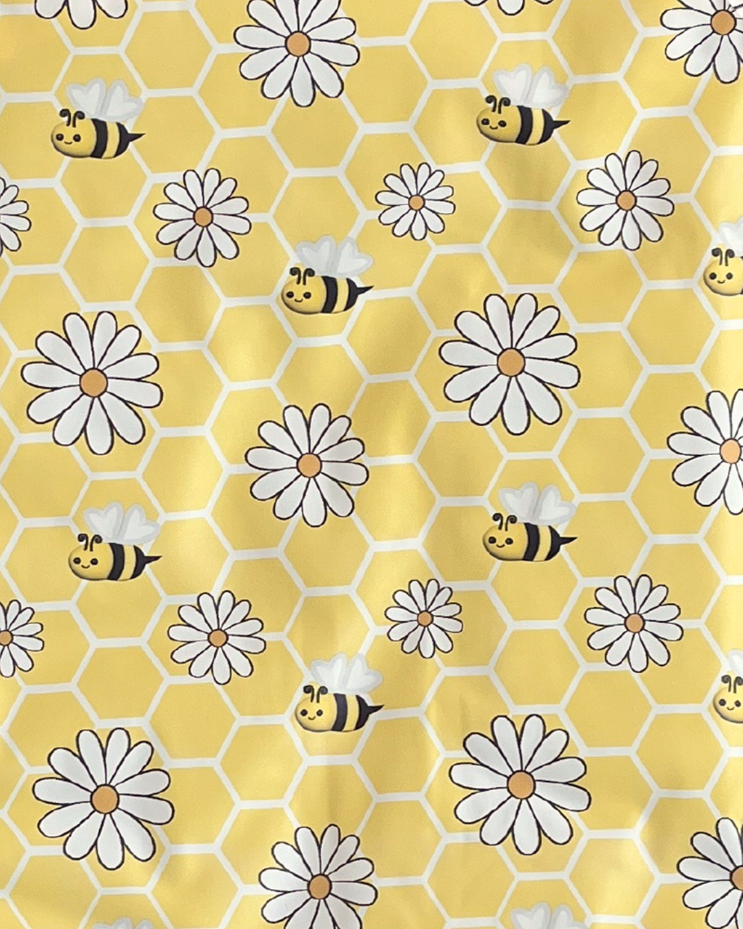 Abeilles dans un champ de fleurs
