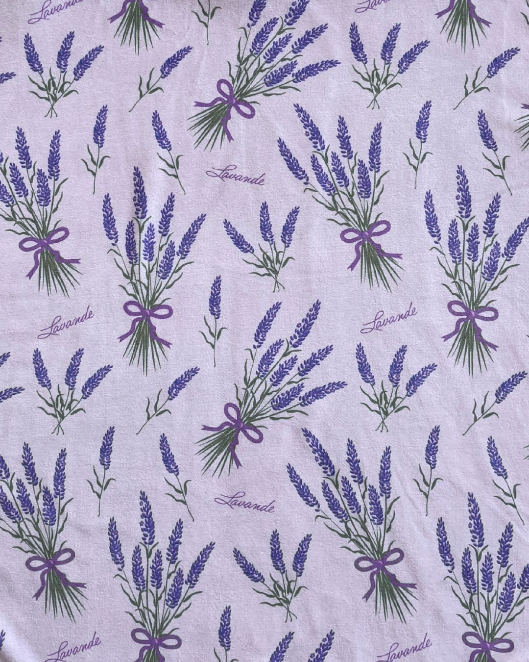 Fleurs de lavande lilas