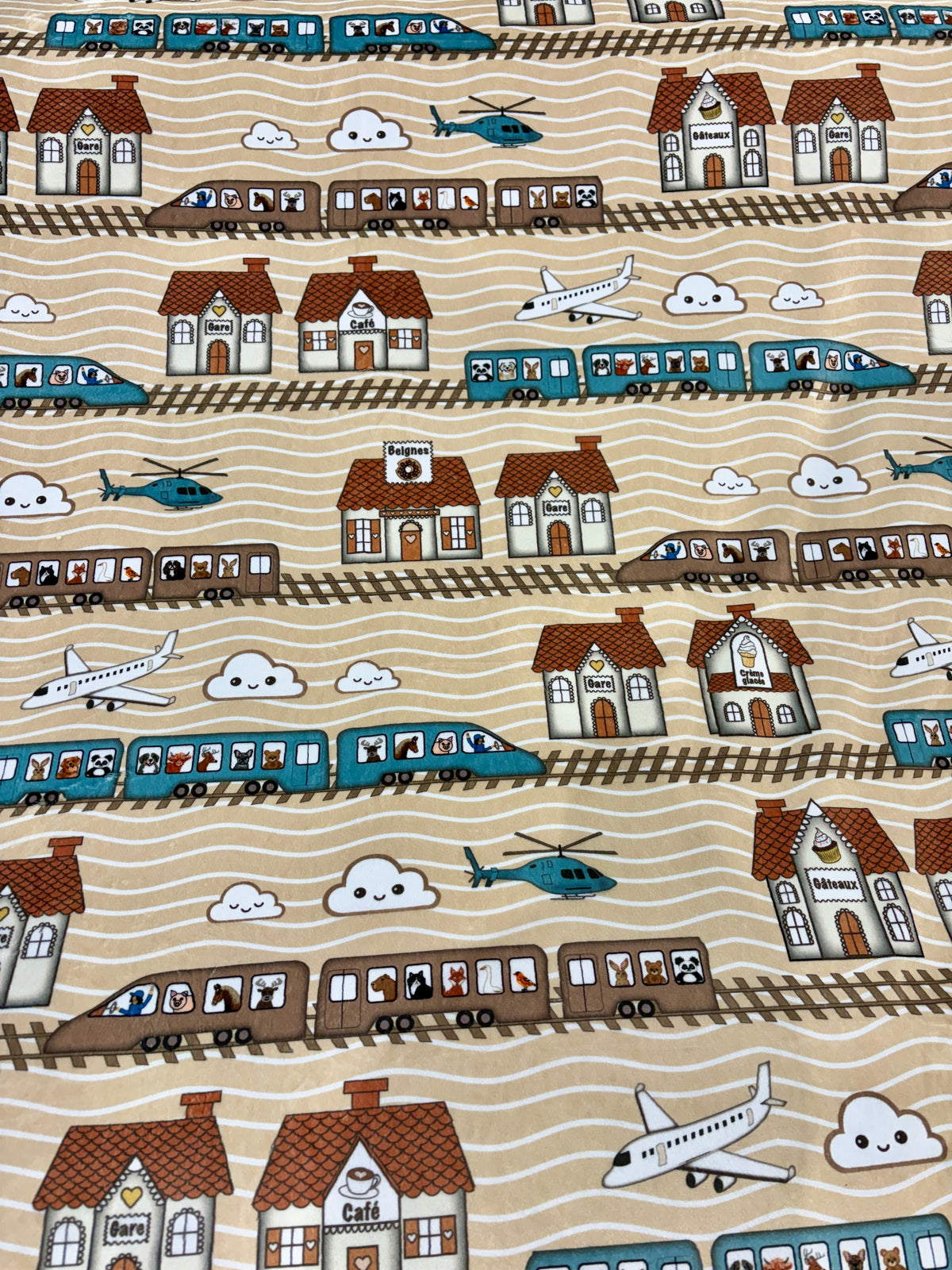 Train des animaux
