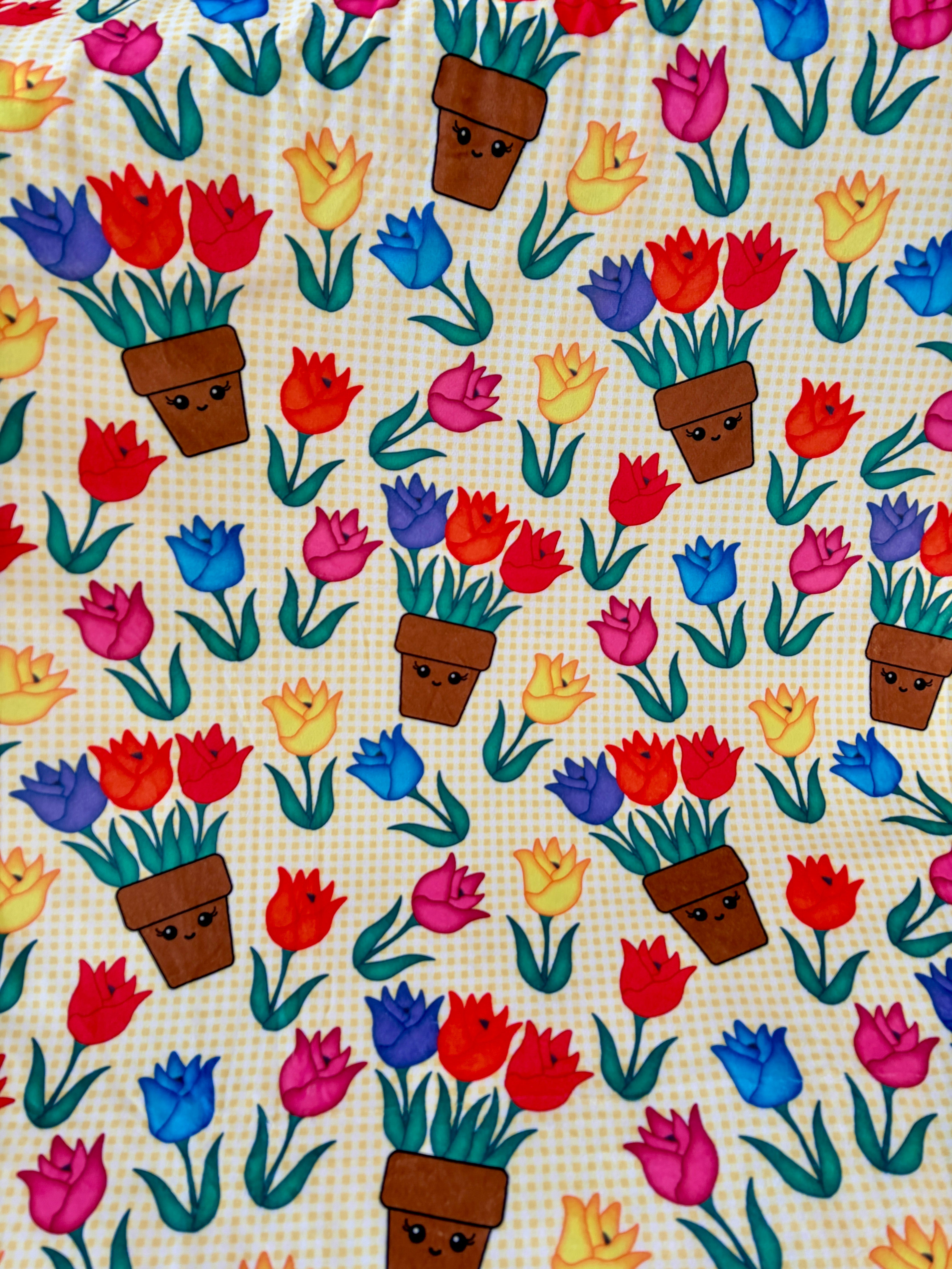 Tulipes dans le jardin