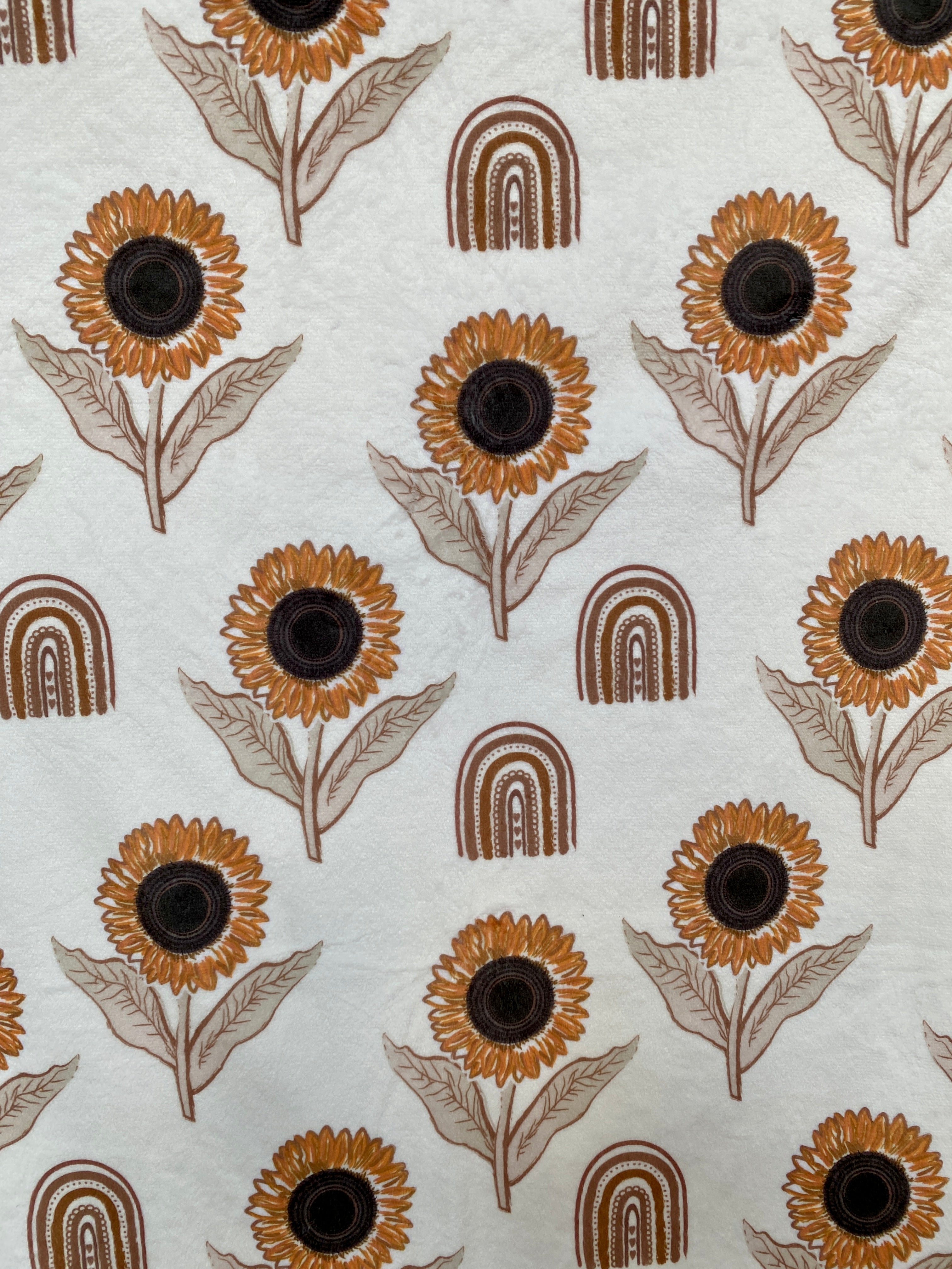 Tournesols BOHO (fond crème)