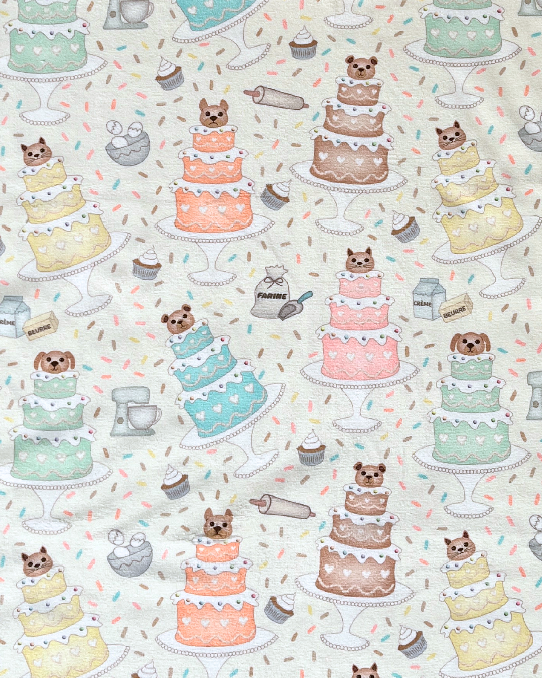 Savoureux gâteaux pastel