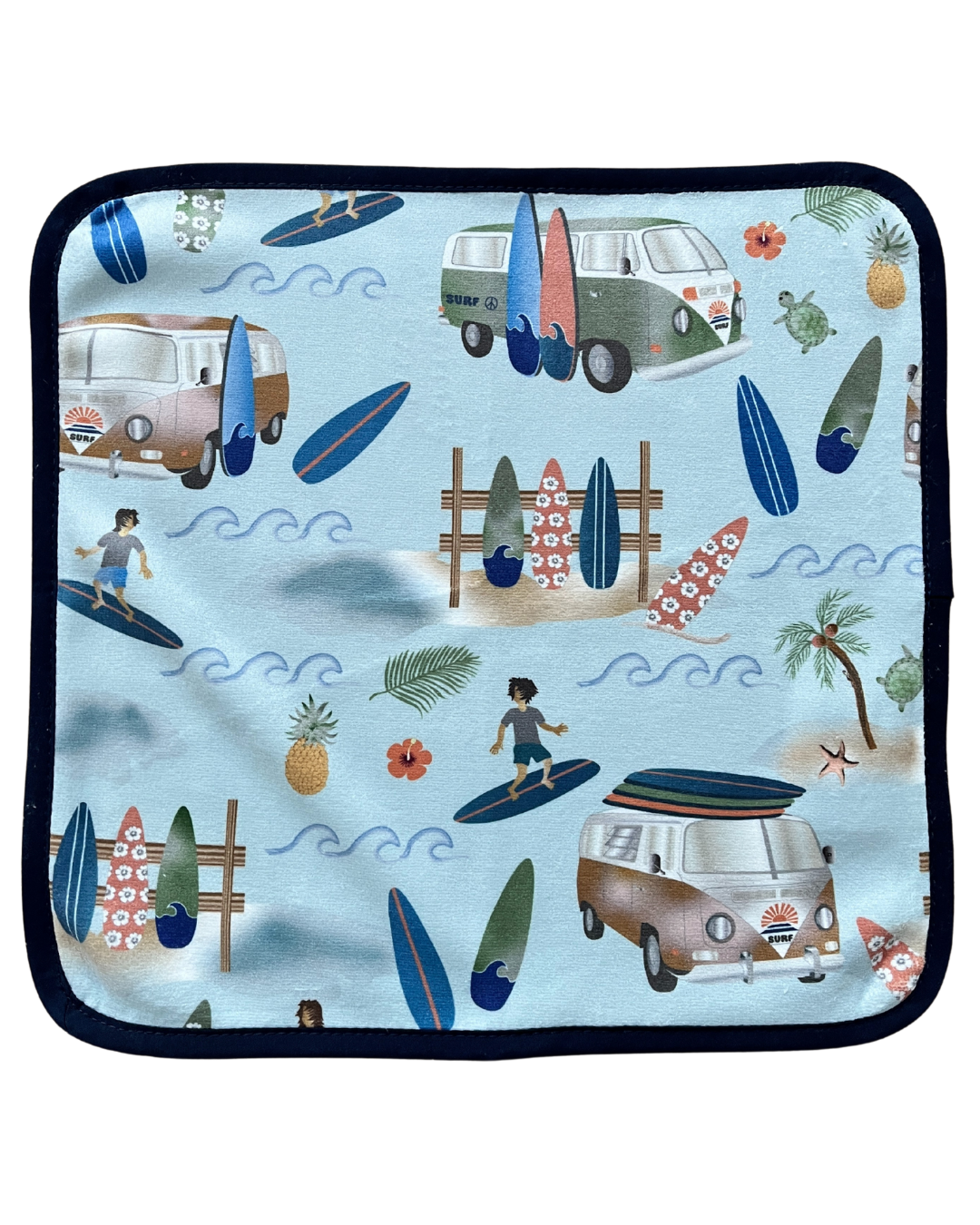 Débarbouillette : Journée de surf en westfalia