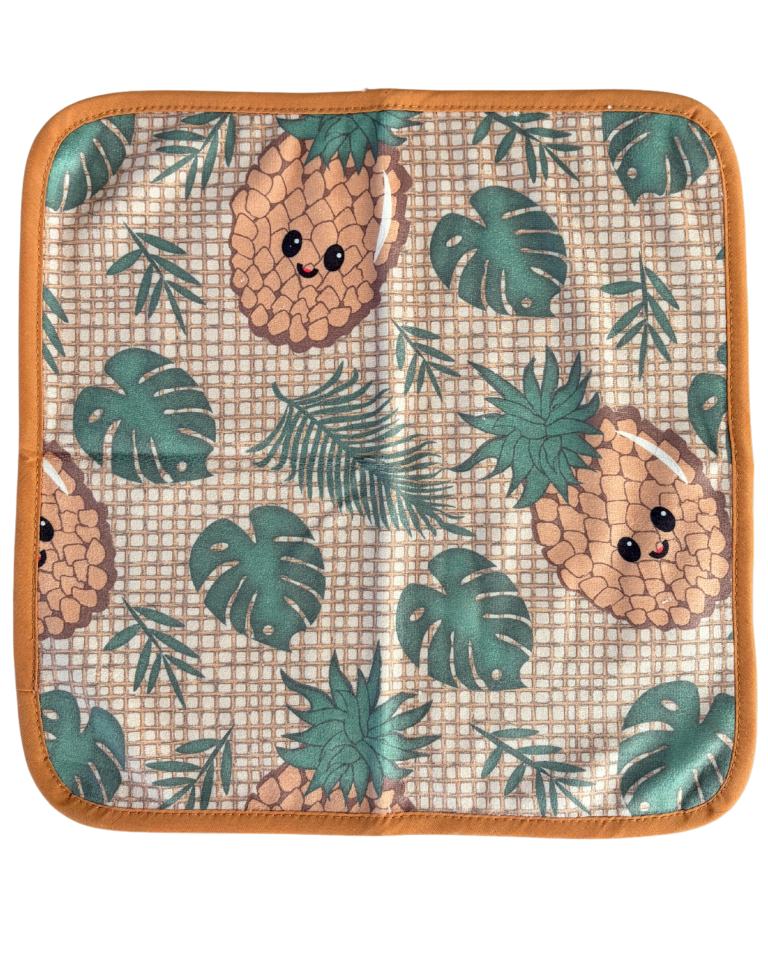 Débarbouillette : Ananas en folie