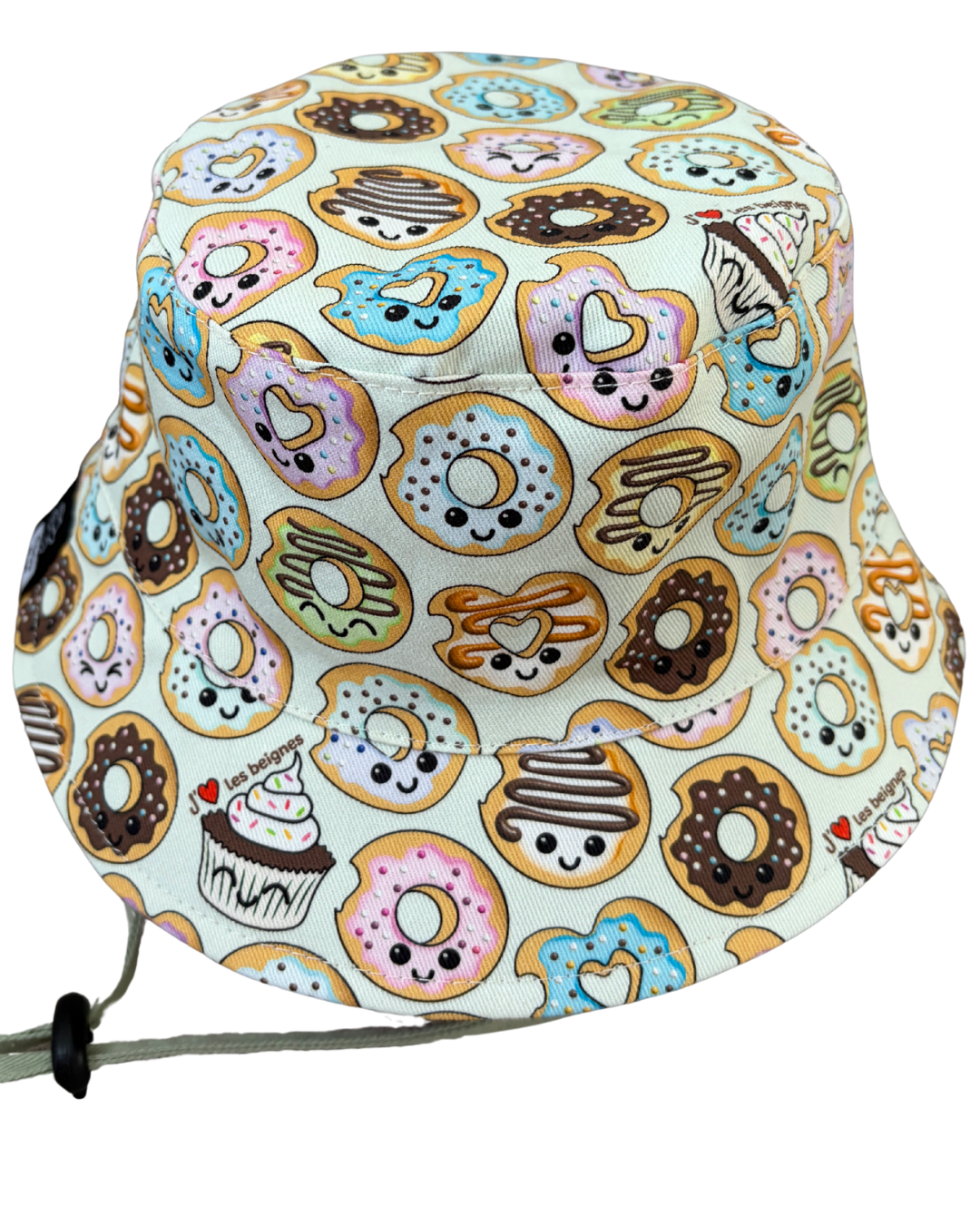 Chapeau Reversible : J'aime les beignes