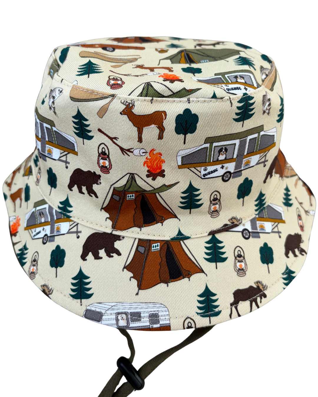 Reversible Bucket Hat : Wilderness Camping