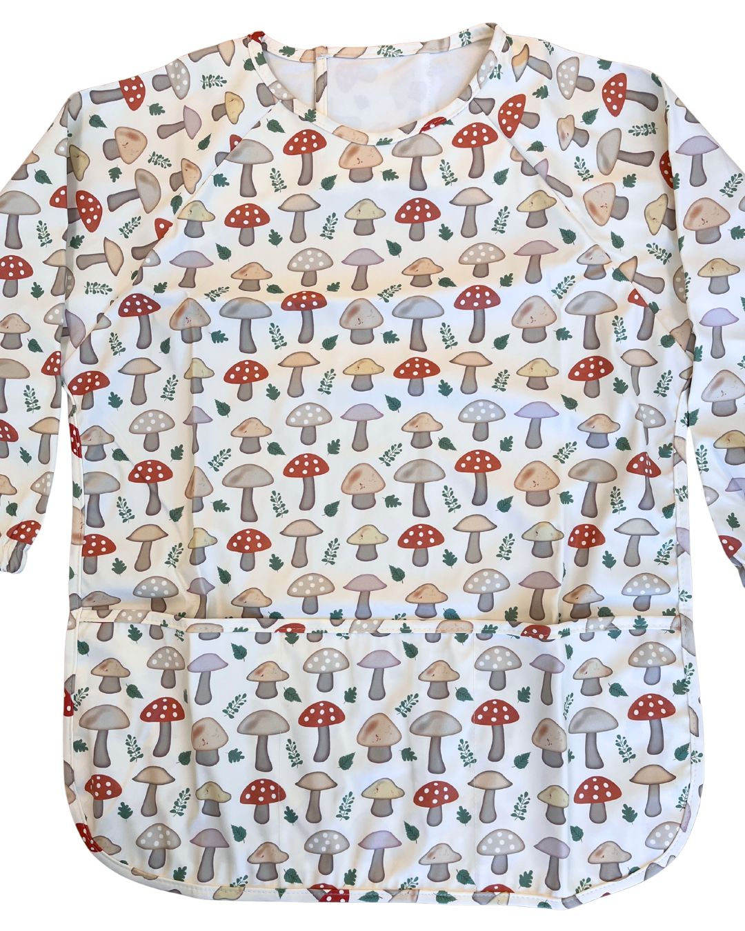 TABLIER d’art et de cuisine imperméable pour enfant (4 à 7 ans) : Champignons collection monde merveilleux