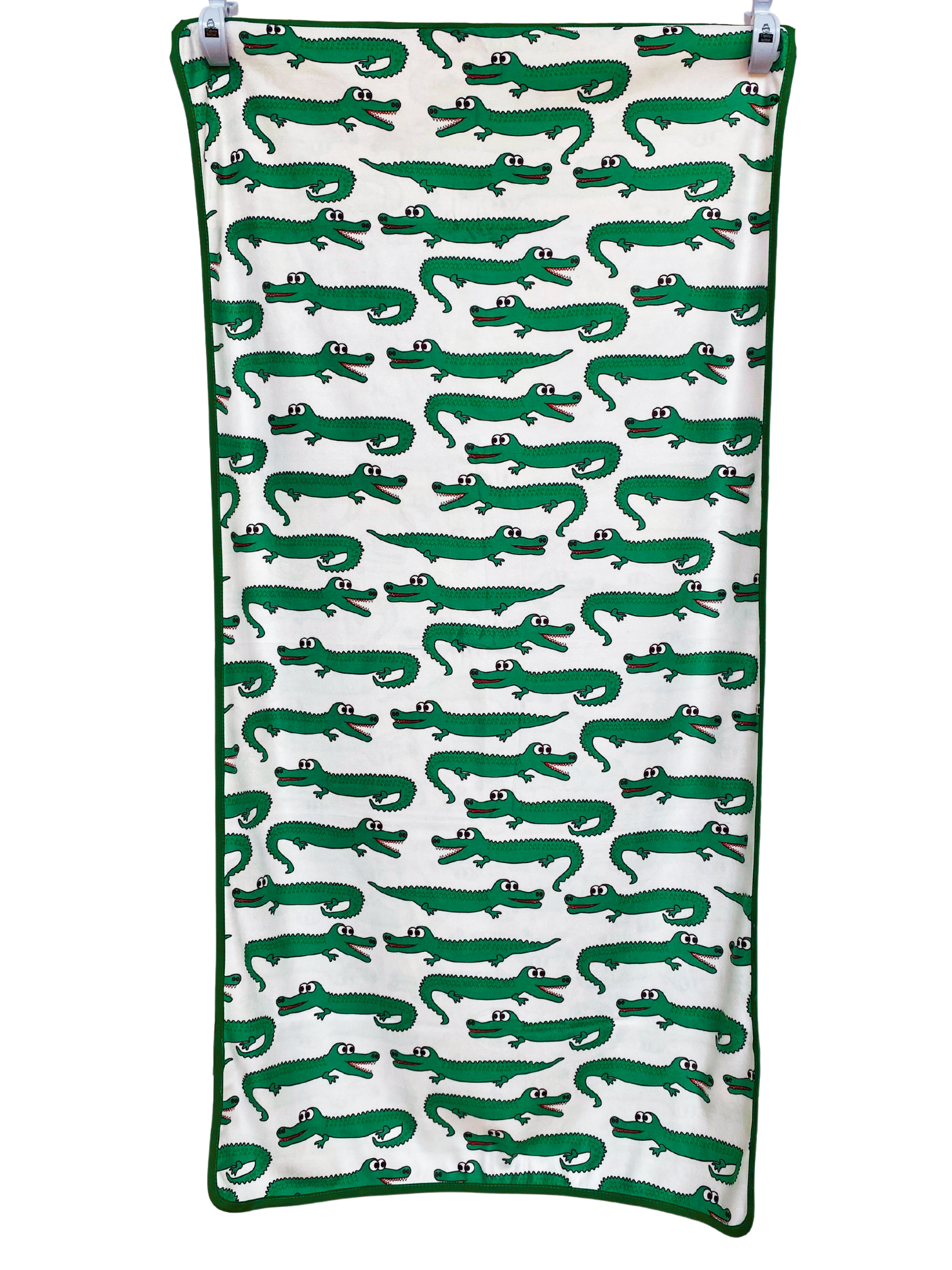 Serviette pour enfant : L'île des crocodiles