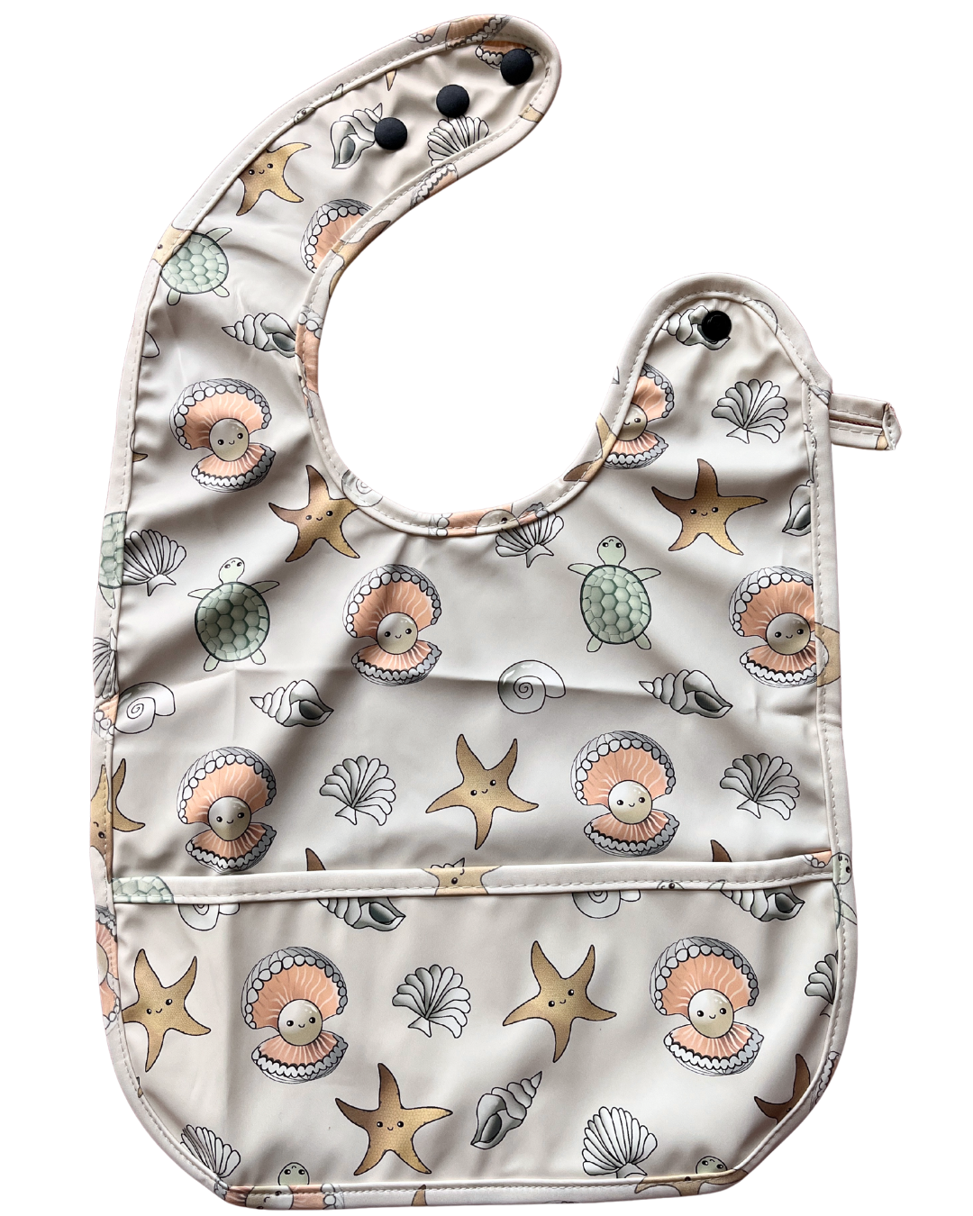 Bavette imperméable avec poche : Perles de rêve