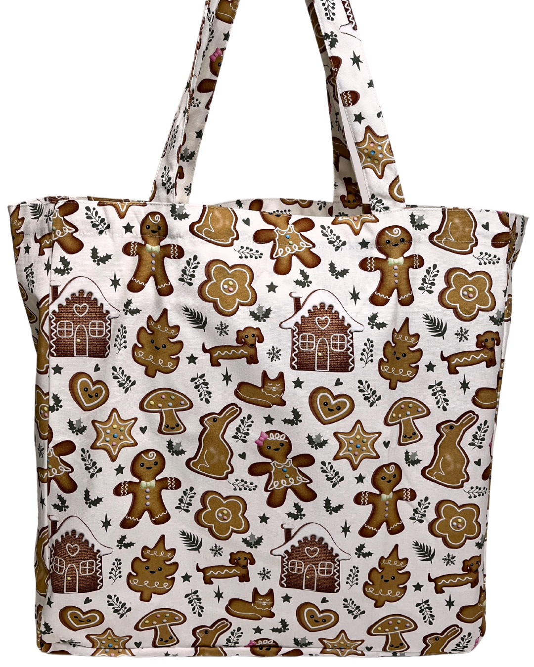 Illustrated reusable bag:Holiday cookies