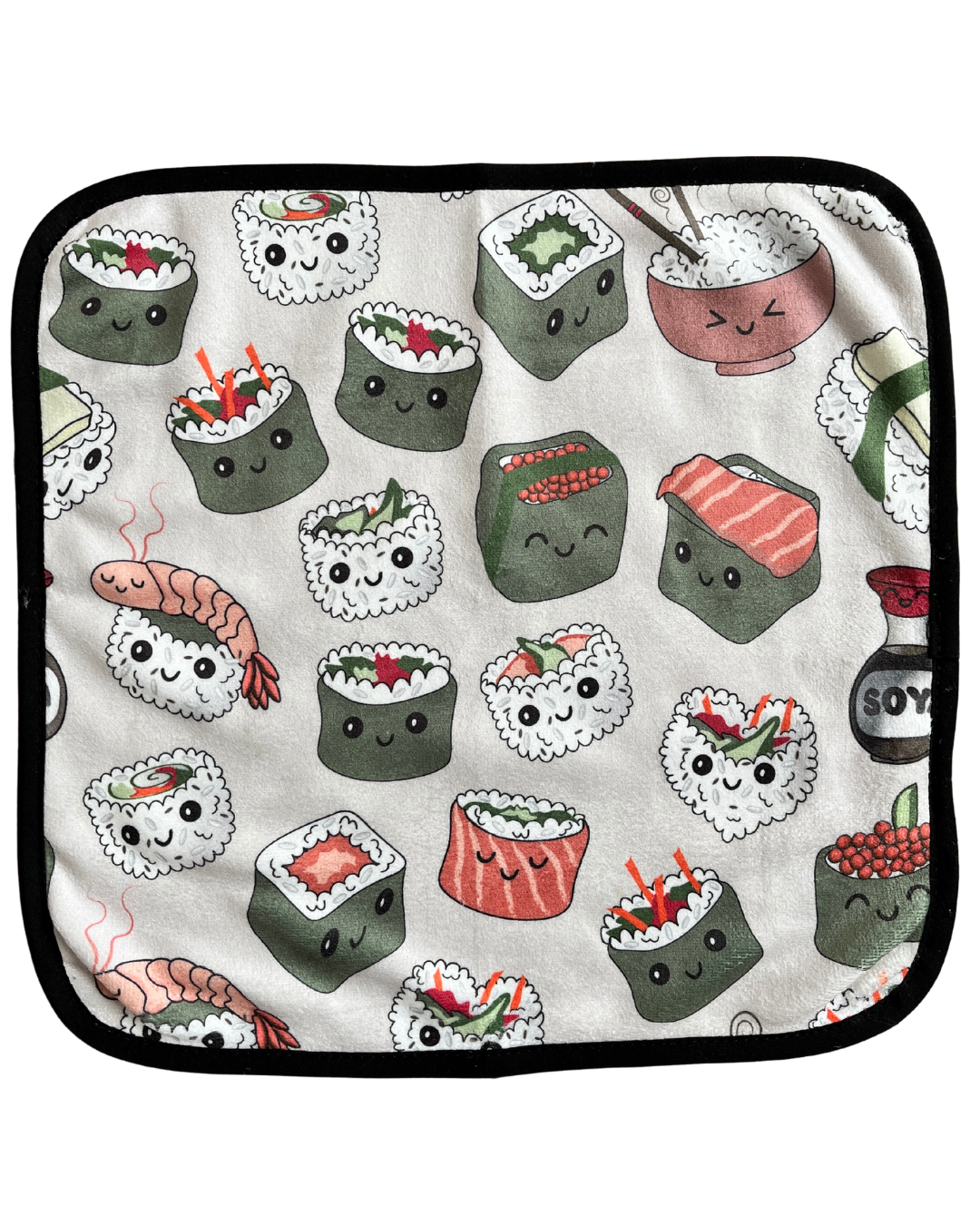 Washcloth: Happy Sushi