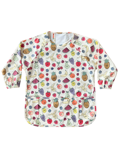 Waterproof art and cooking apron for children (4 to 7 years): Cute fruits