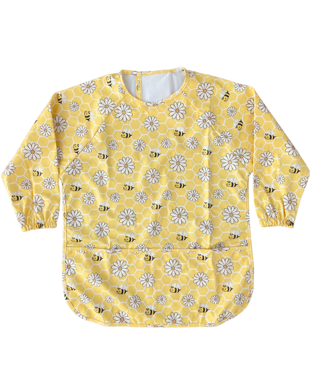 TABLIER d’art et de cuisine imperméable pour enfant (4 à 7 ans) : Abeilles dans un champ de fleurs