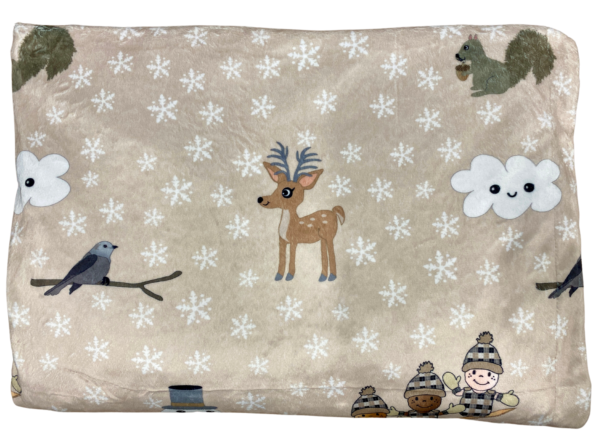 Couverture de bébé : Tipou bébé en traîneau