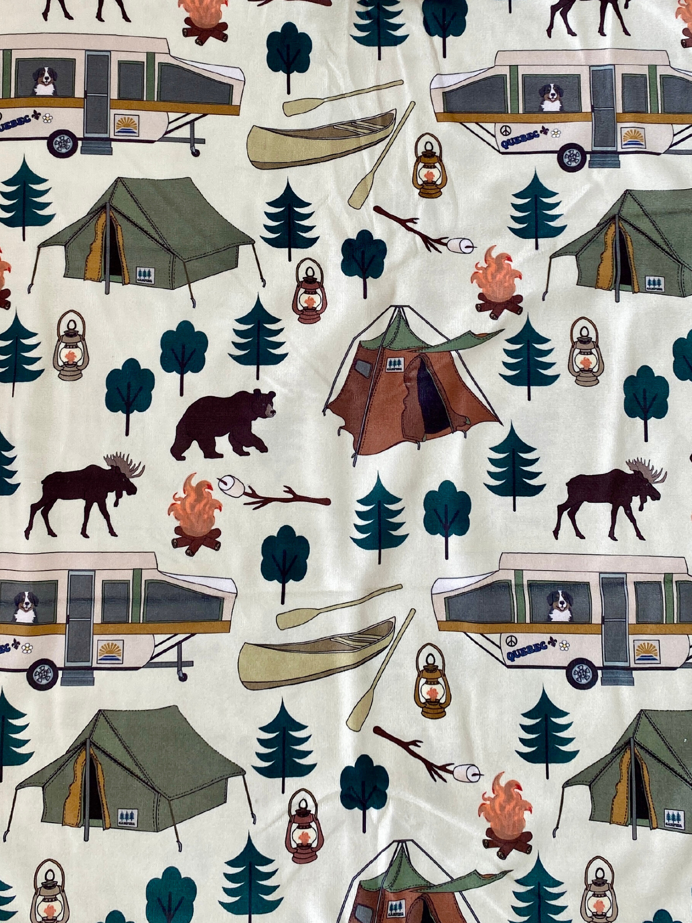 Kid Towel (0-3 years): Wilderness Camping