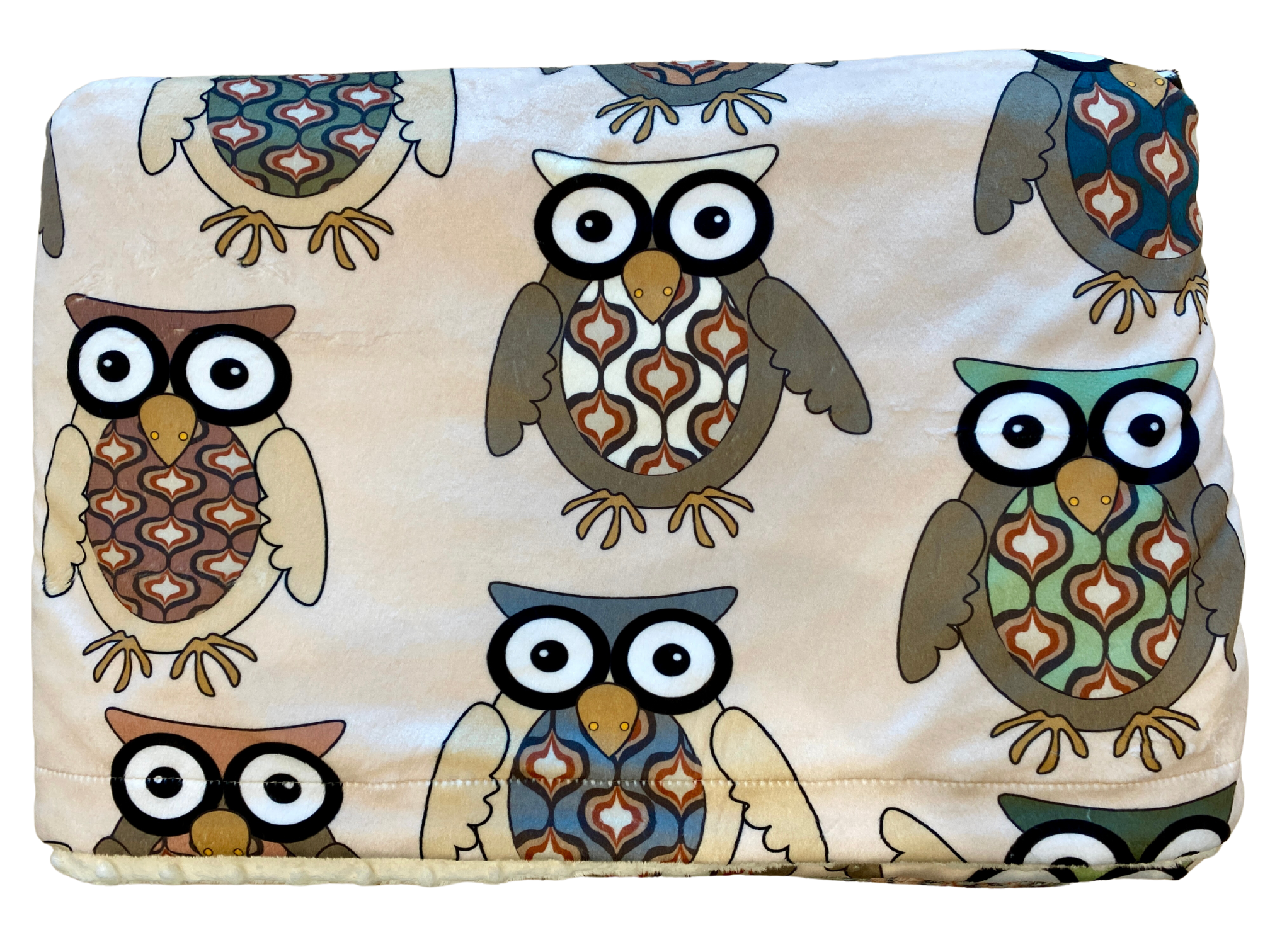 Baby blanket: Hello Little Owls