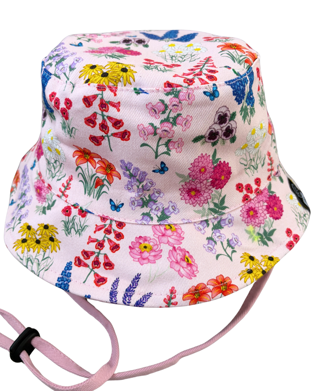Chapeau Reversible : Jardin de fleurs de campagne