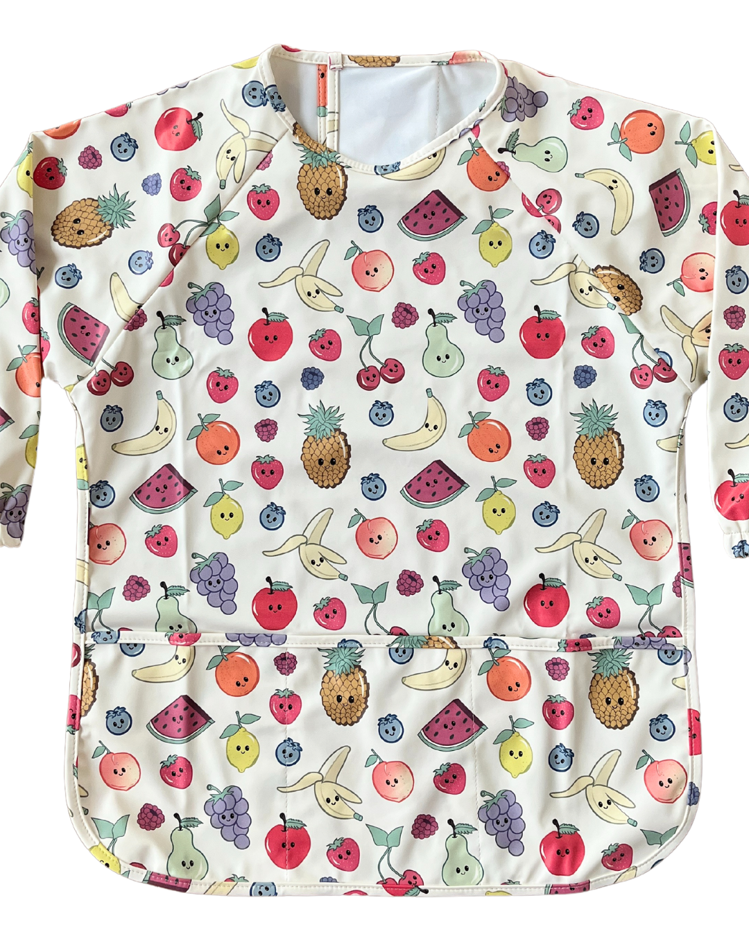 Waterproof art and cooking apron for children (4 to 7 years): Cute fruits