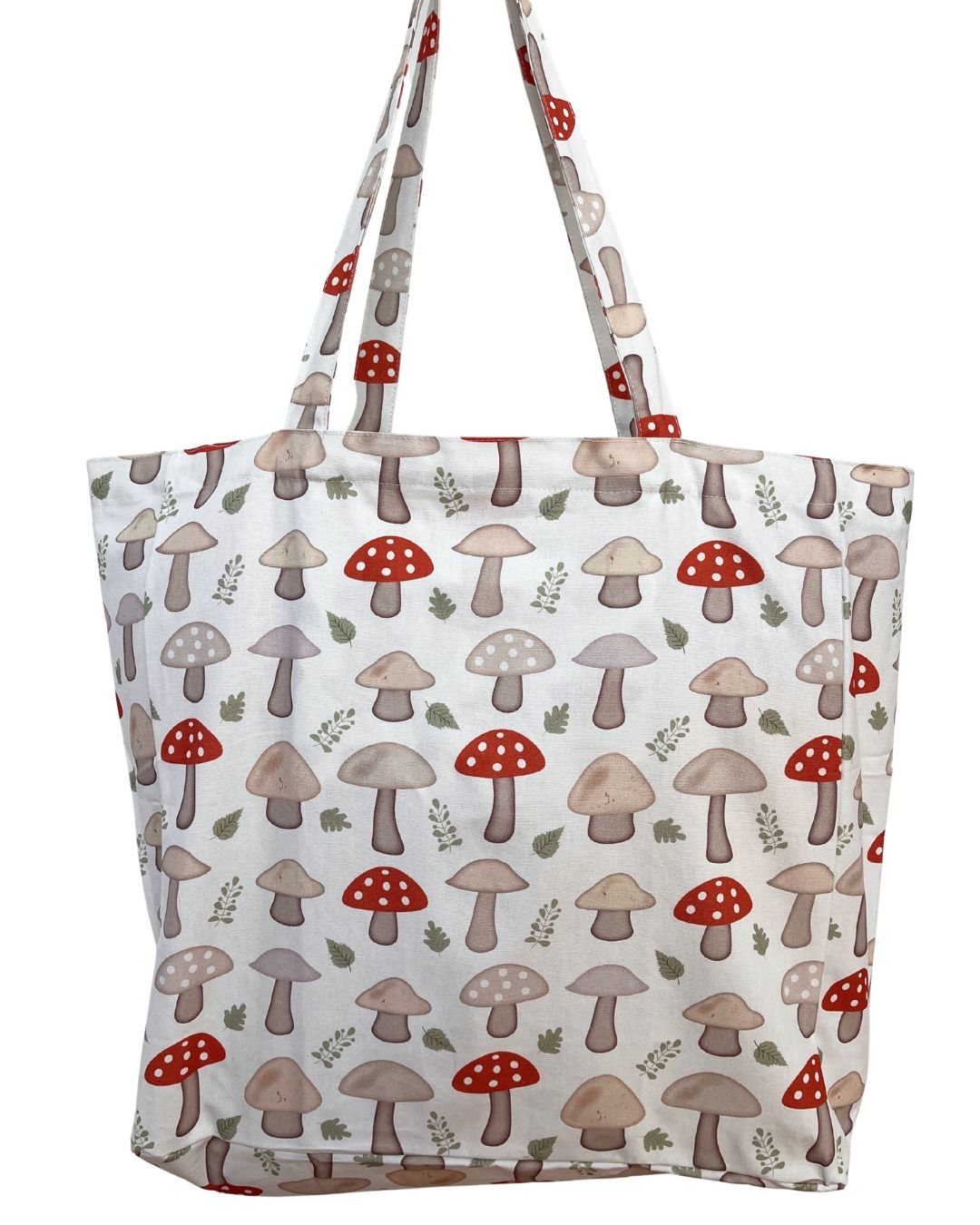 Sac réutilisable illustré : Champignons collection monde merveilleux