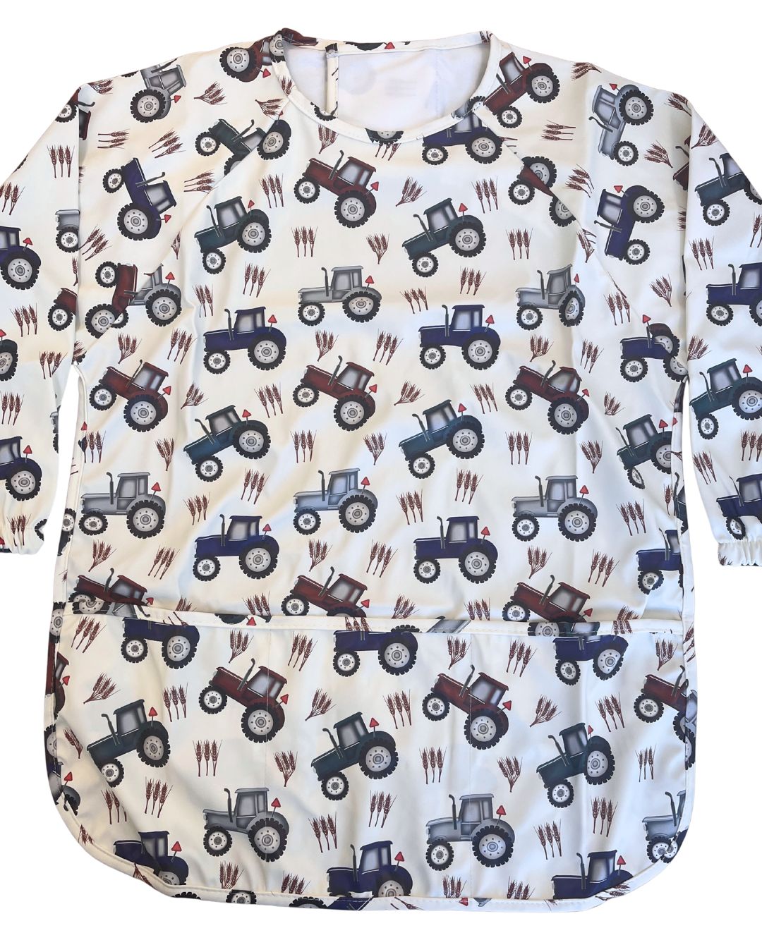 TABLIER d’art et de cuisine imperméable pour enfant (4 à 7 ans) : Tracteurs de ferme