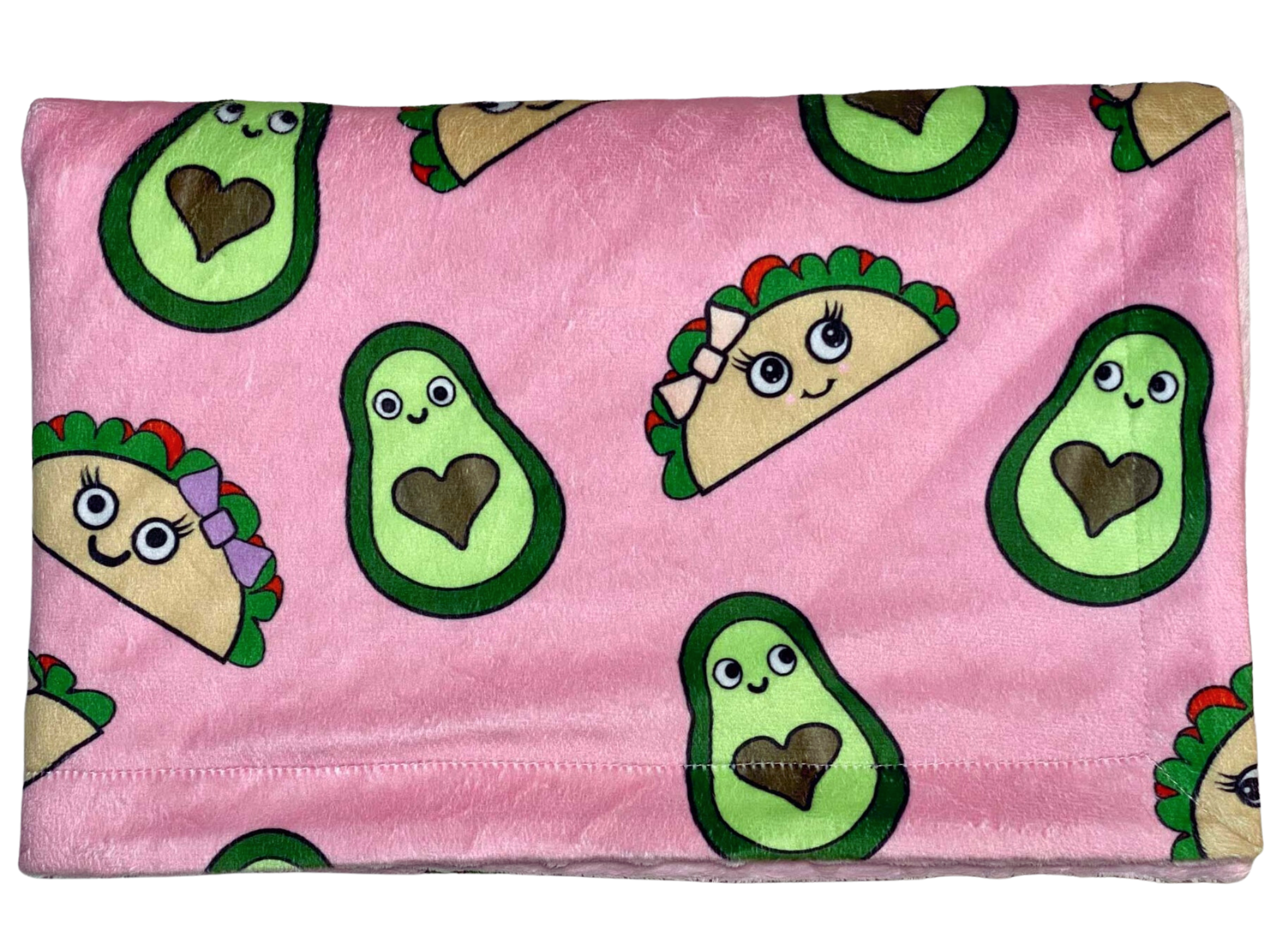 Couverture de bébé : Tacos boucle de cheveux