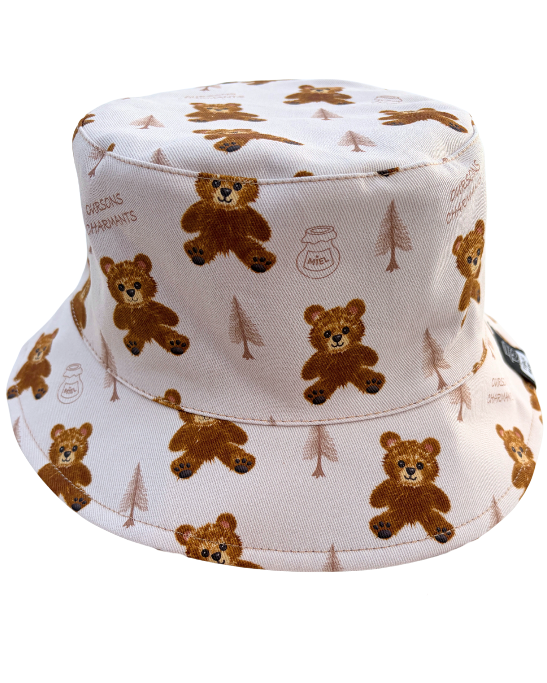Chapeau Reversible : Oursons charmants