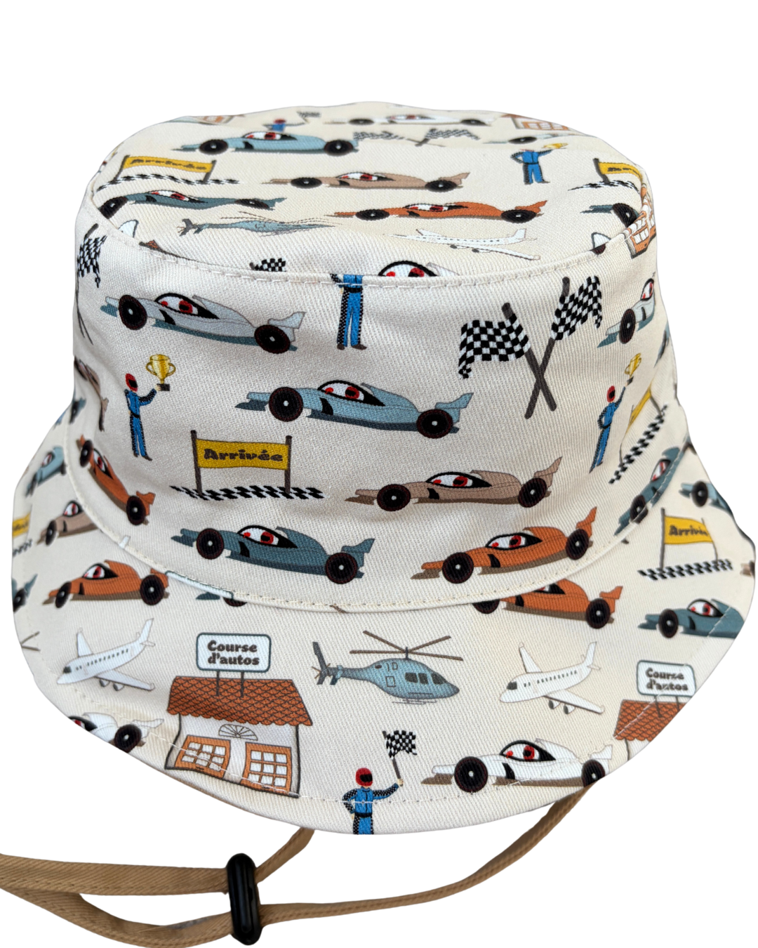 Chapeau Reversible : Voitures de course d'autos