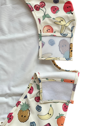 TABLIER d’art et de cuisine imperméable pour enfant (4 à 7 ans) : Fruits mignons