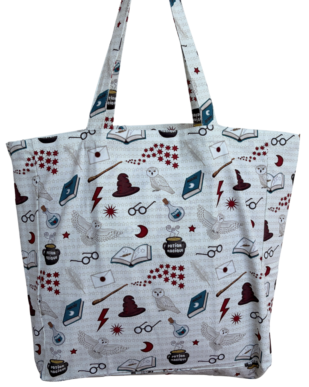 Sac réutilisable illustré : Potion magique pour sorciers et sorcières