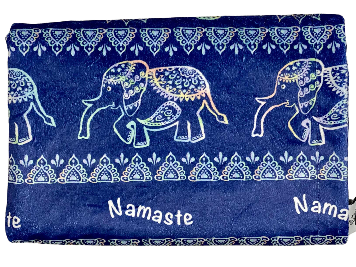 Baby blanket: Tie Die Elephant Namaste
