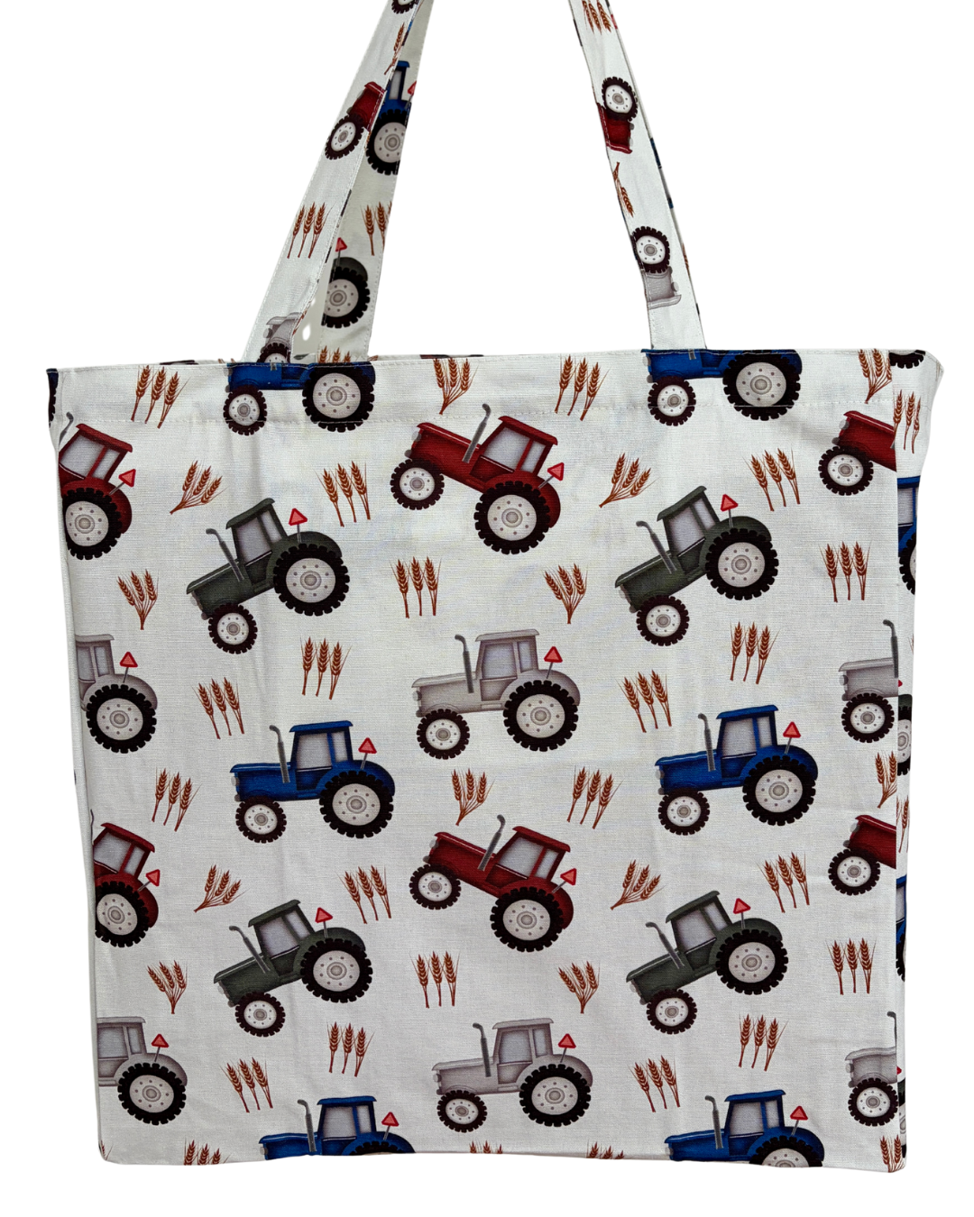 Sac réutilisable illustré : Tracteurs de ferme