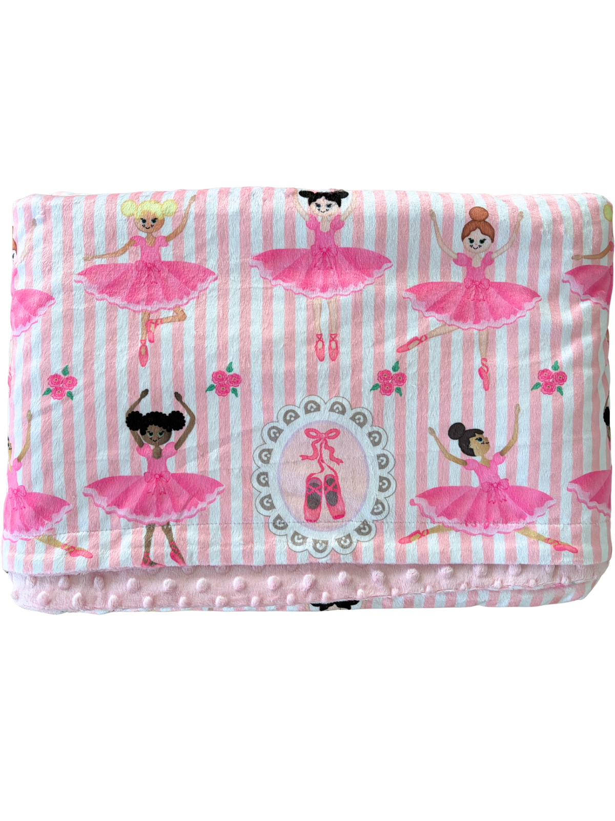 Couverture de bébé : Ballerines roses