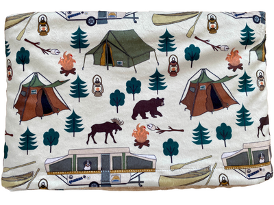 Baby blanket: Wilderness Camping