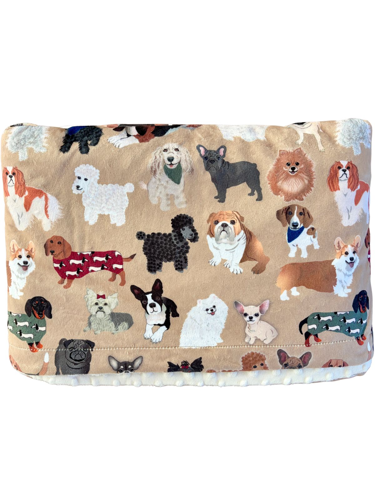 Couverture de bébé : Amoureux des petits chiens
