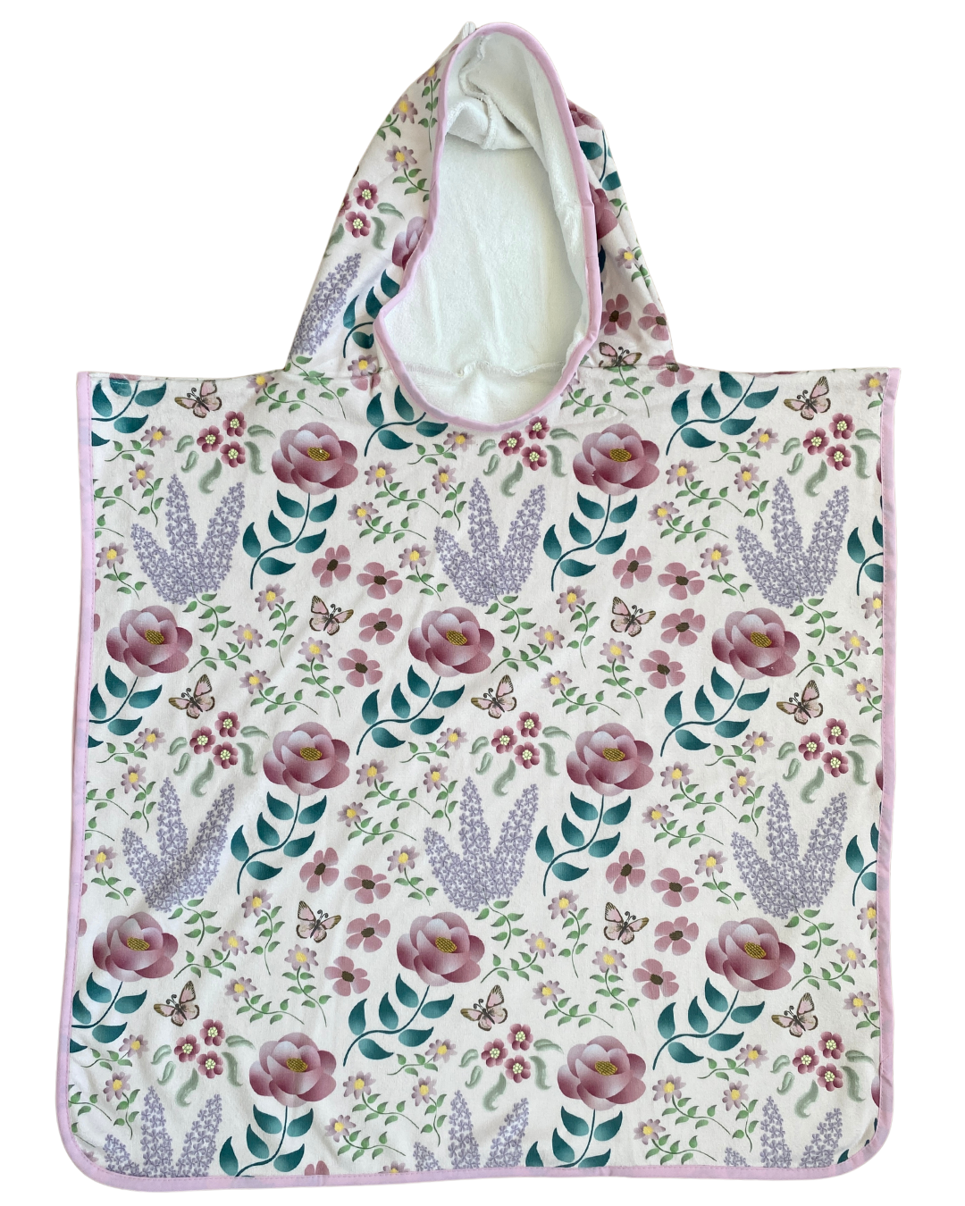 Hooded poncho towel for children (18 months to 5 years): Jardin de Layla