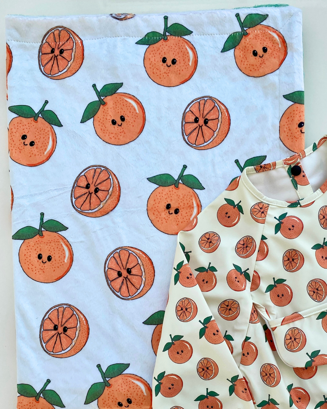 Giant blanket: Radiant oranges