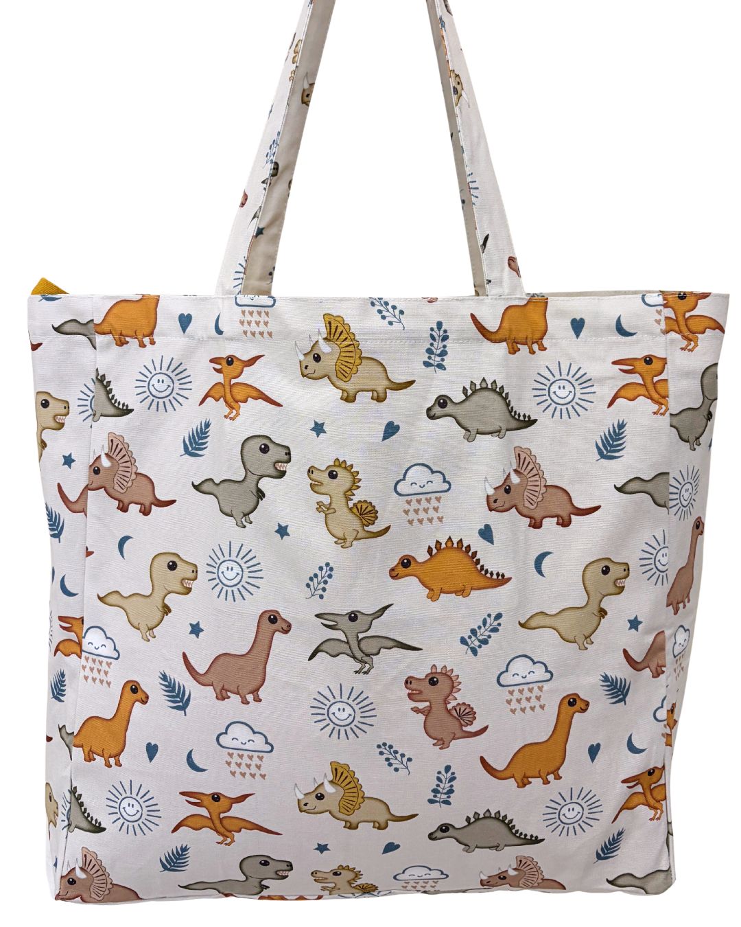 Sac réutilisable illustré : Dinosaures adorables