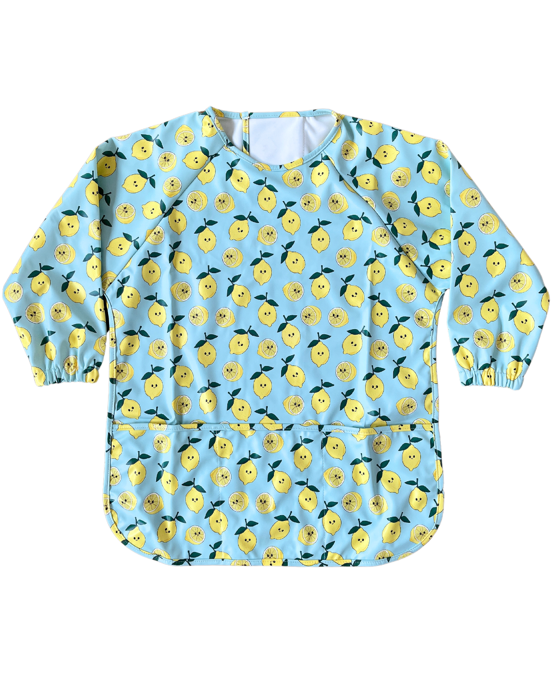 TABLIER d’art et de cuisine imperméable pour enfant (4 à 7 ans) : Citrons rayonnants