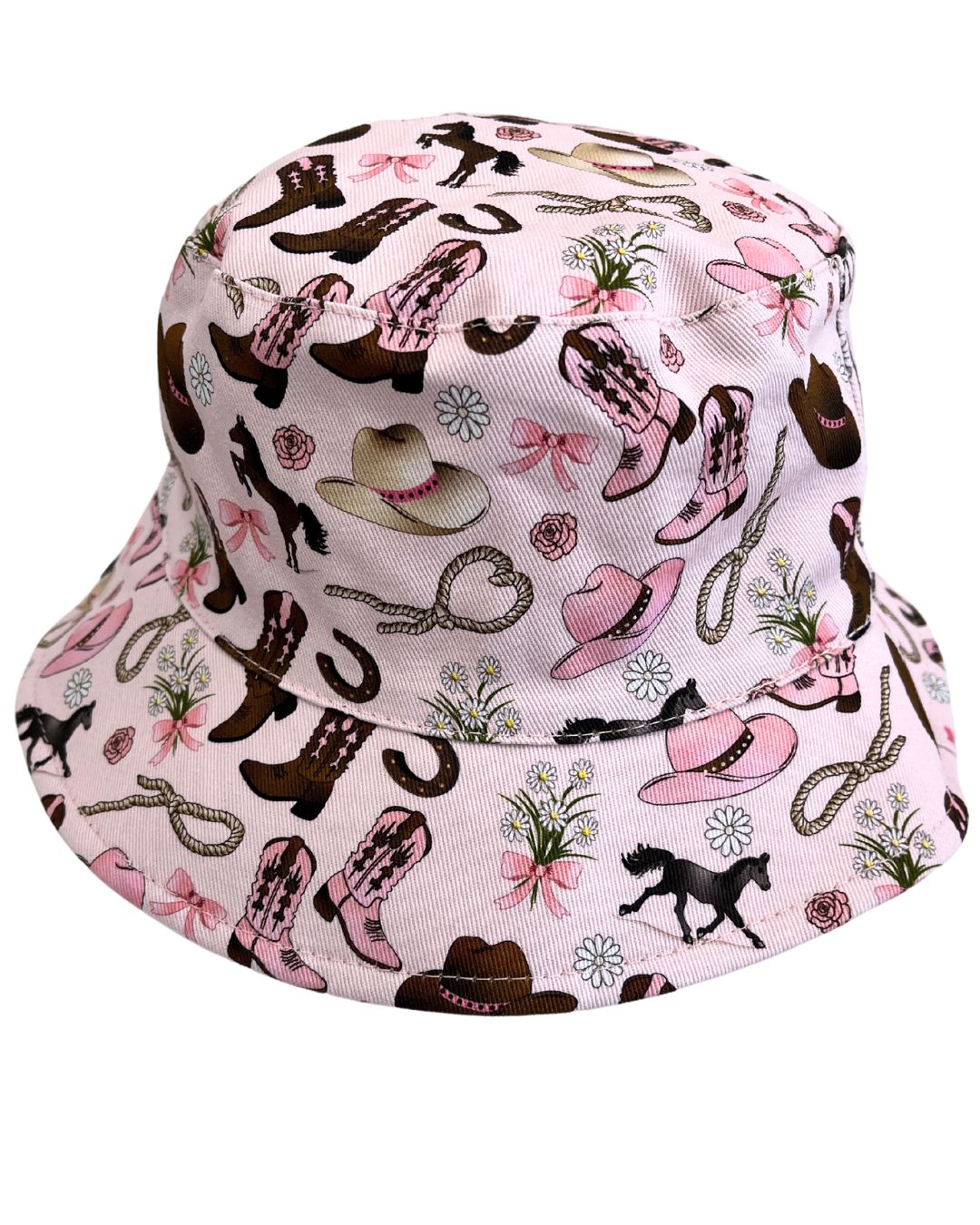Chapeau Reversible : Western cowboy rose