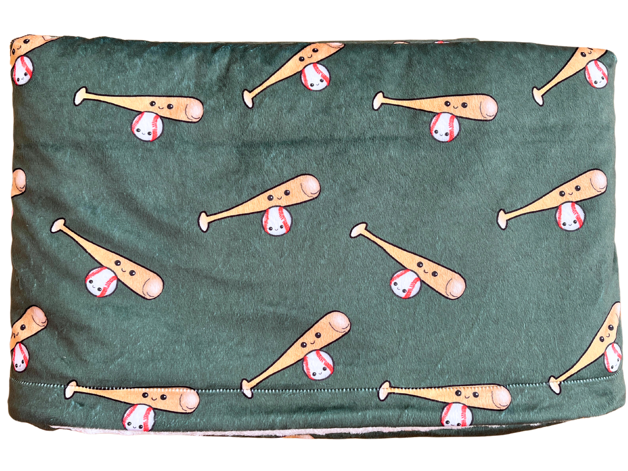 Couverture de bébé : Baseball rigolo