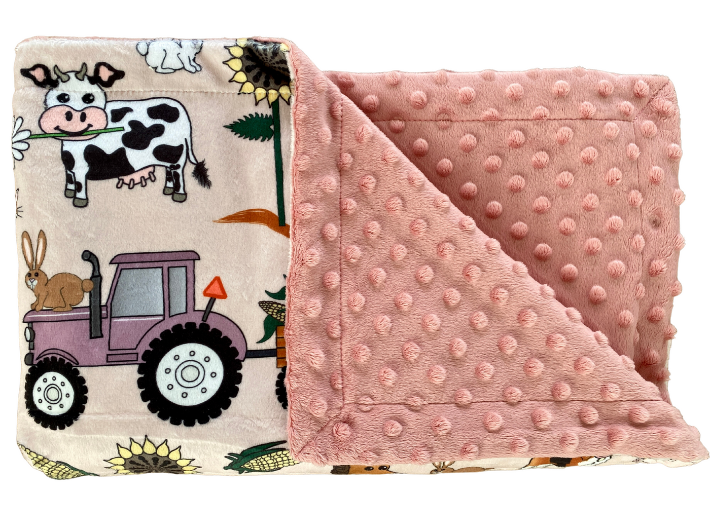 Giant blanket: Pink Country Farmhouse