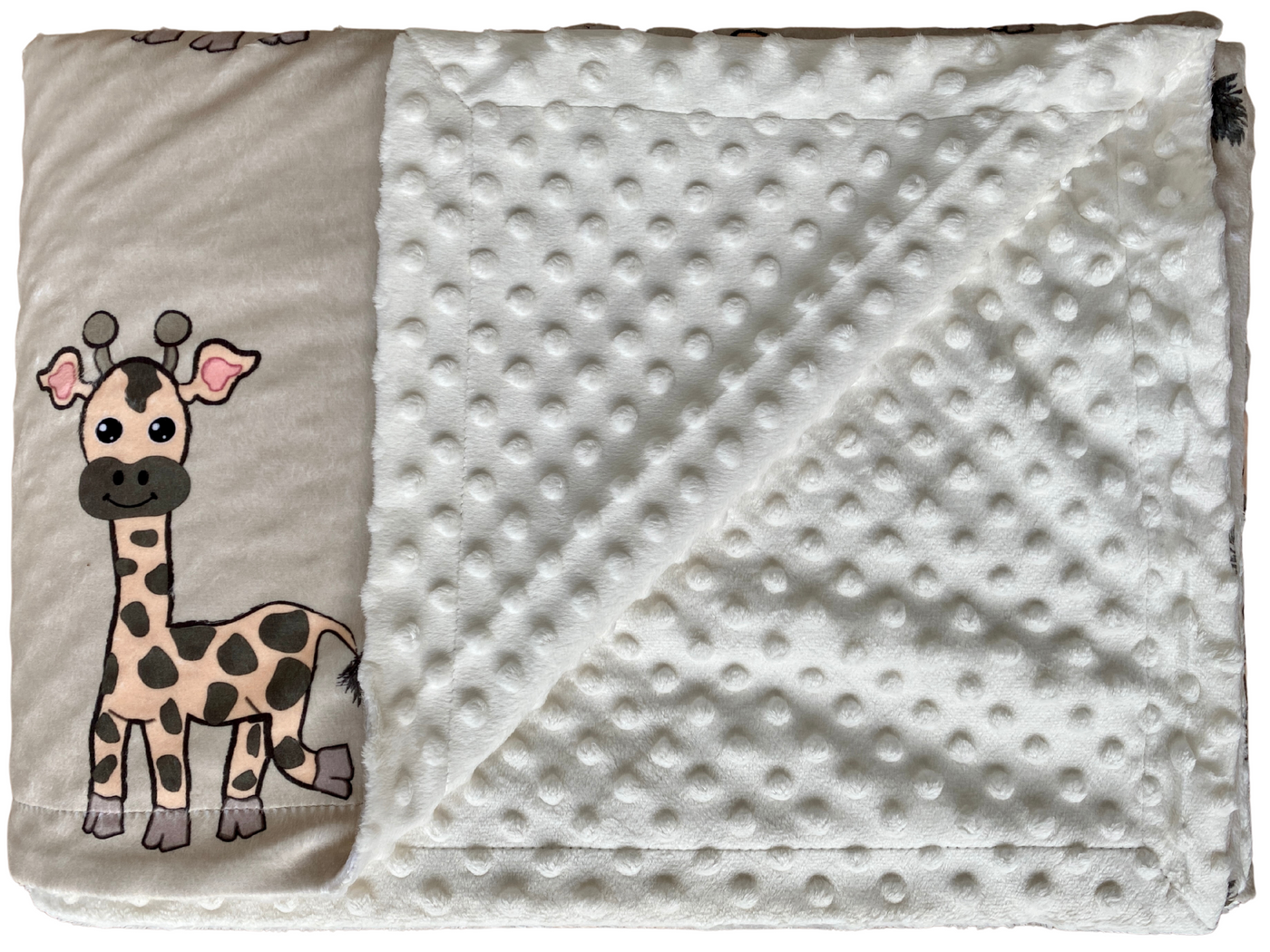 Baby blanket: The Laughing Giraffes
