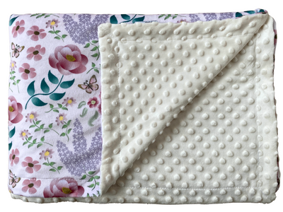 Baby Blanket: Layla's Garden