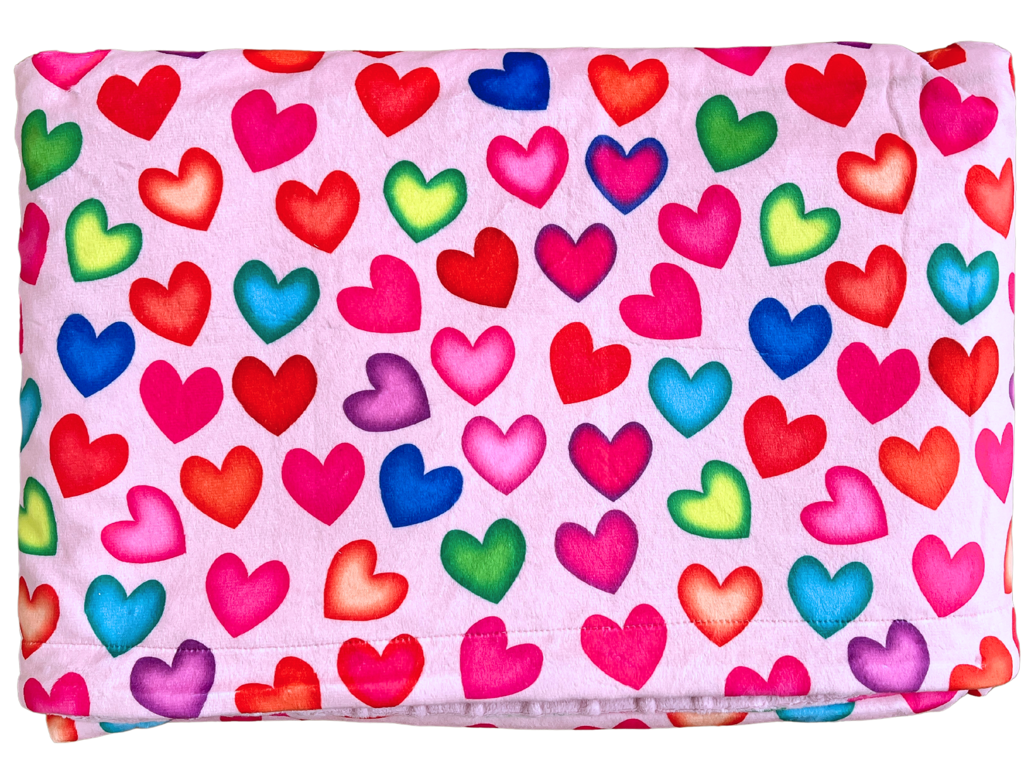 Couverture de bébé : Coeurs éclatants