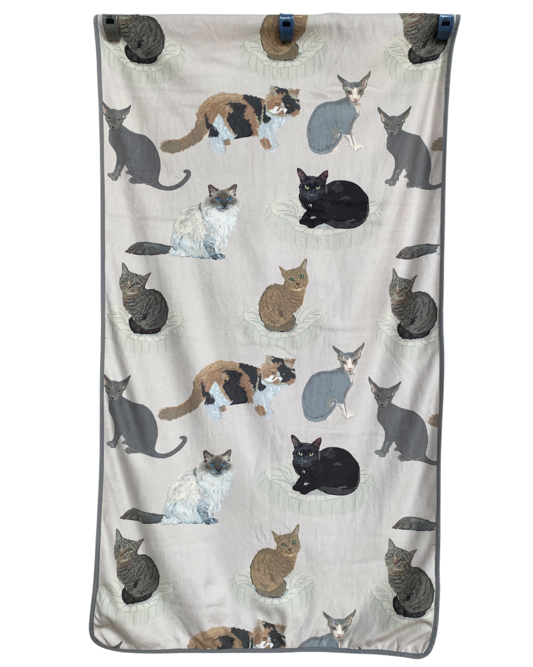 Kid Towel: My Cat Friends (Beige Background)