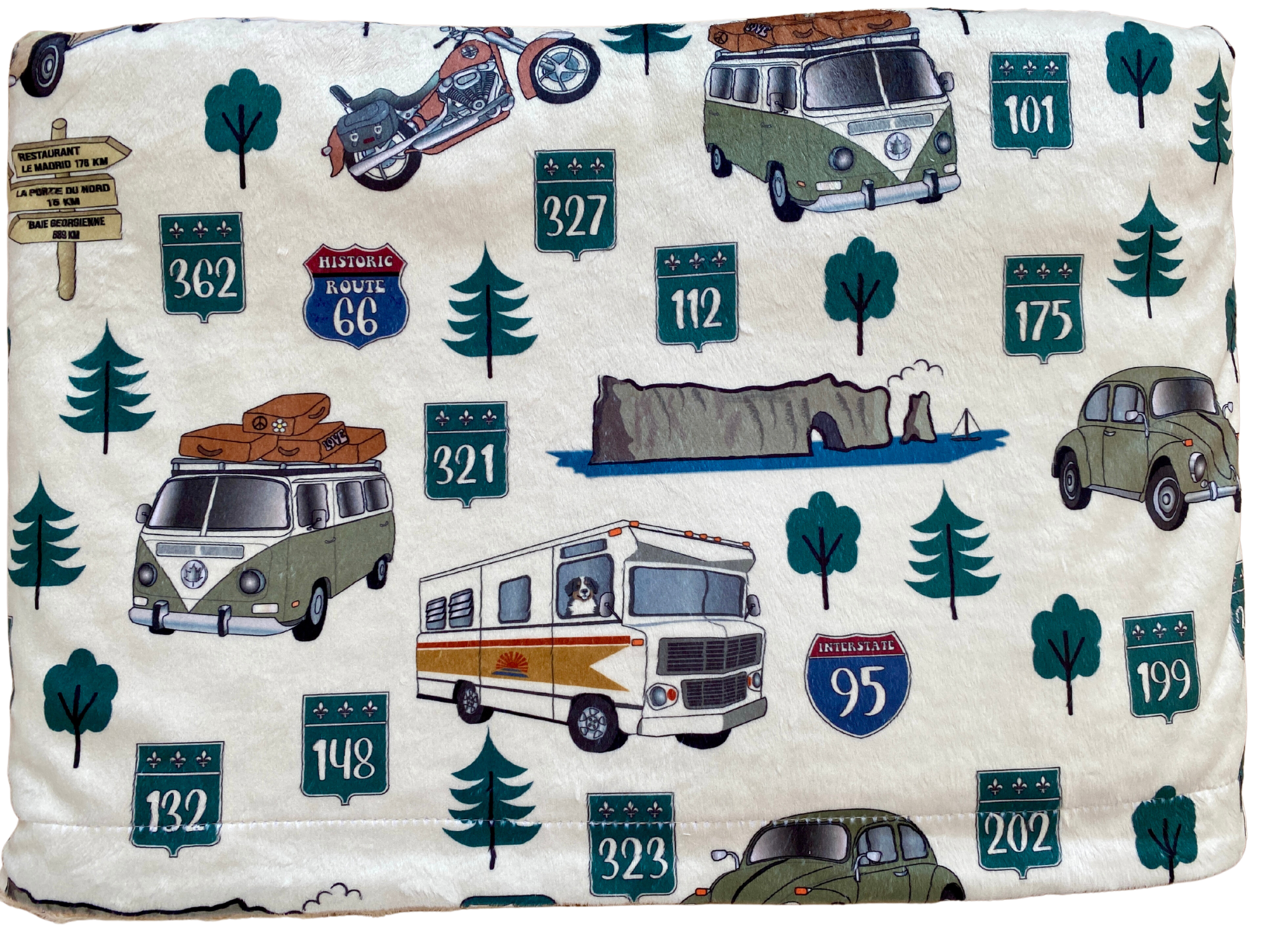 Couverture de bébé : Road trip au Québec