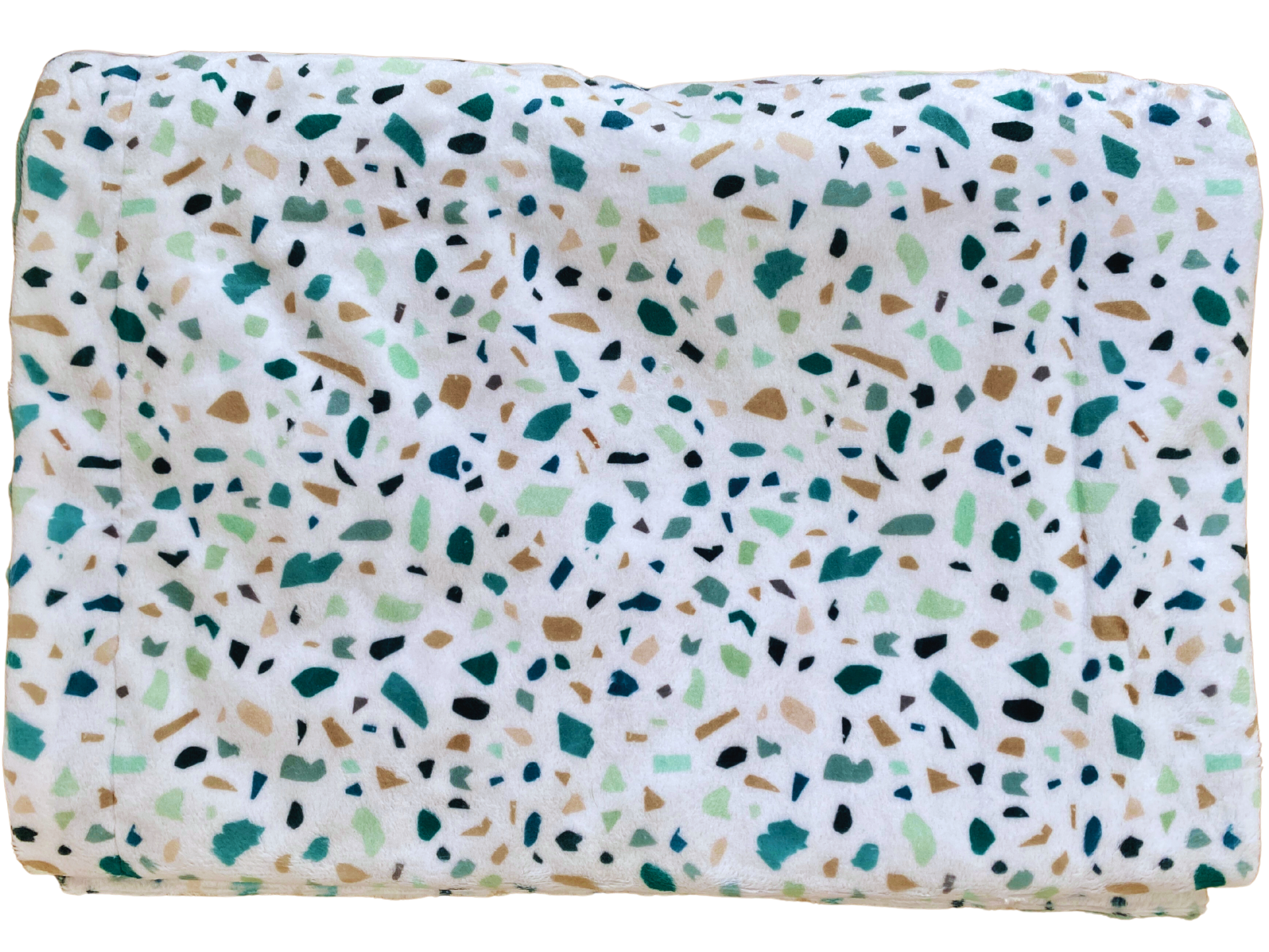 Couverture de bébé : Terrazzo turquoise BOHO