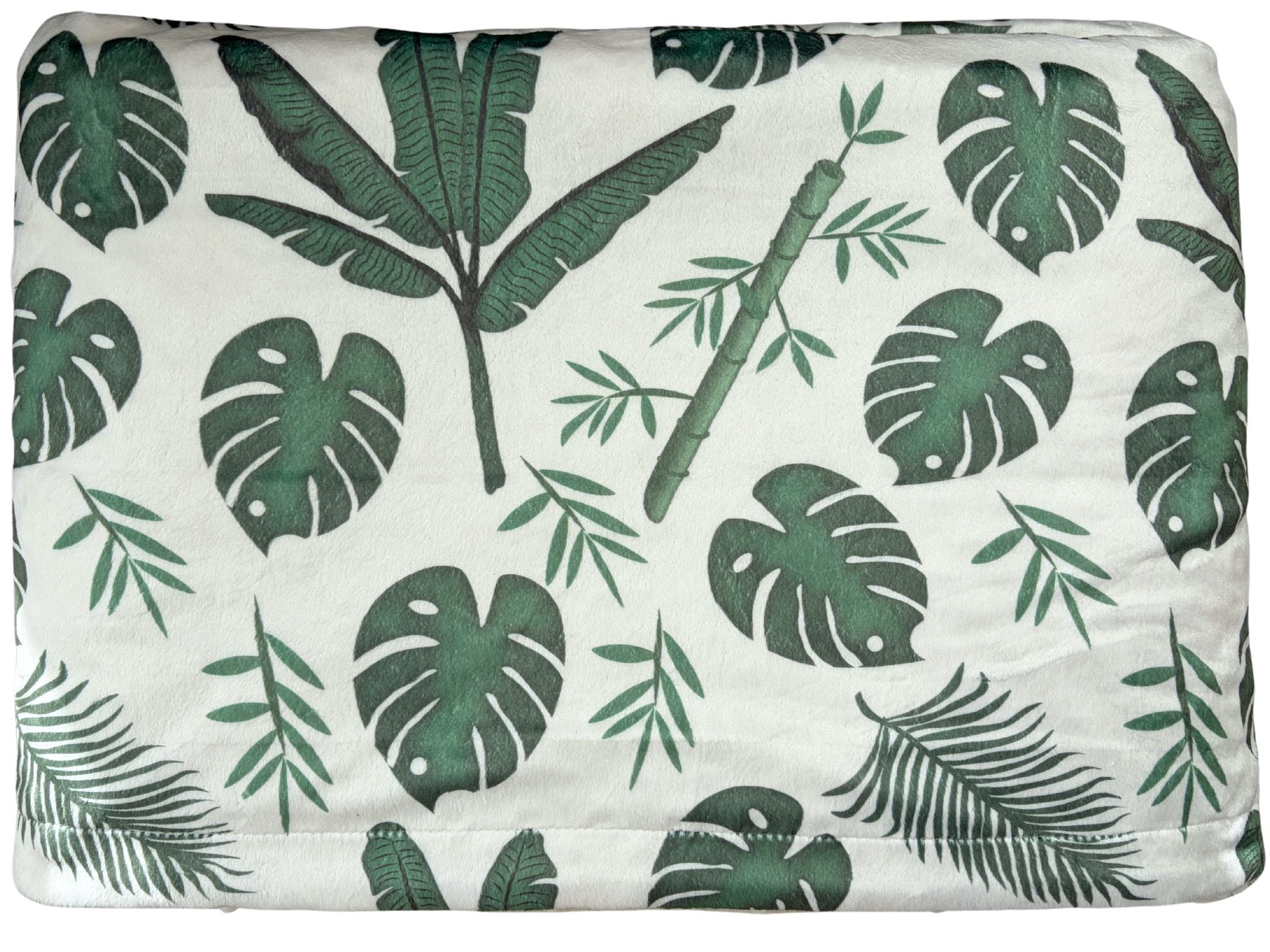 Couverture de bébé : Feuillage de jungle