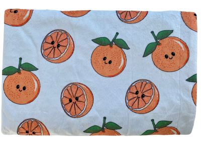 Giant blanket: Radiant oranges