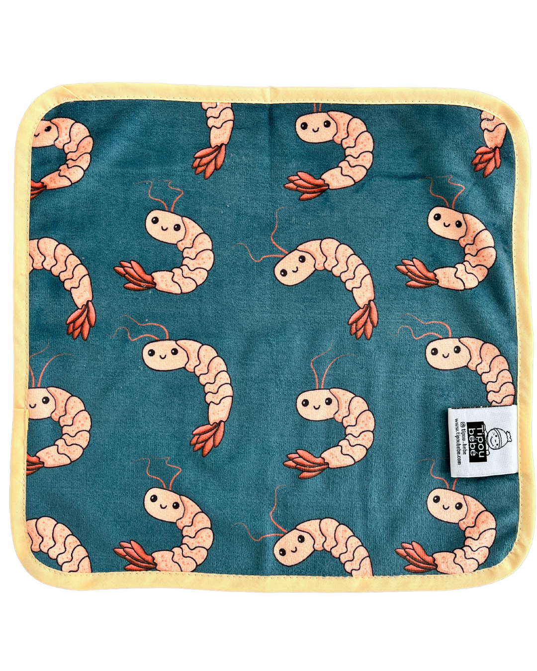 Débarbouillette : Petites crevettes